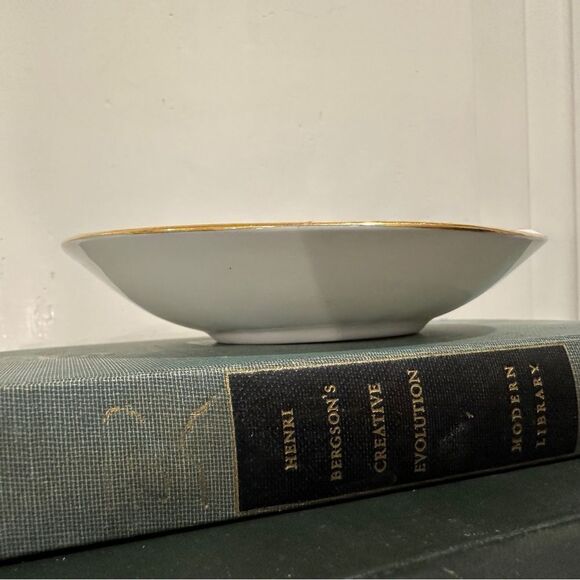 Staffordshire Queensberry fine bone china teardrop kings guard china dish bowl - Picture 4 of 8